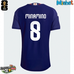Japani Takumi Minamino #8 Kotipaita MM-kisat 2026 Lyhythihainen